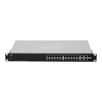 SG300-28PP 28x Gigabit RJ-45 2x SFP PoE+ L3 Managed Rack Switch