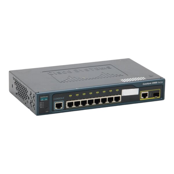 Catalyst WS-C2960-8TC-L 8-Port RJ-45 SFP Layer 2 Fast Ethernet Switch