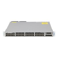 Catalyst WS-C3850-48P + C3850-NM-2-10G PoE+ SFP+ Managed Rack Switch