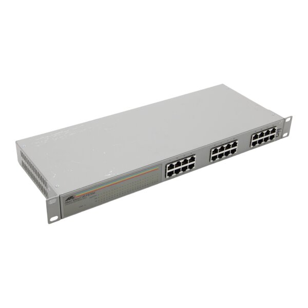 AT-FS724I 24-Port 10/100Mbps Fast Ethernet 1U Unmanaged Rack Switch