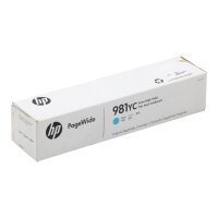 981YC Cyan L0R17YC Toner Tinte Patrone für PageWide...