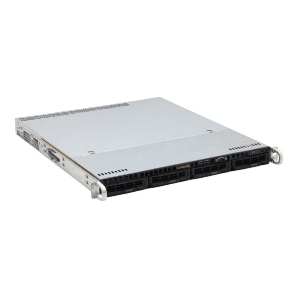 CSE-813M X10SRi-F Intel Xeon E5-1650 V3 16GB DDR4 4X LFF 1U Rack Server