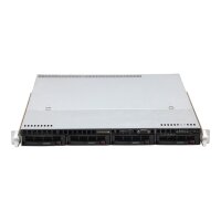 CSE-813M X10SRi-F Intel Xeon E5-1650 V3 16GB DDR4 4X LFF 1U Rack Server