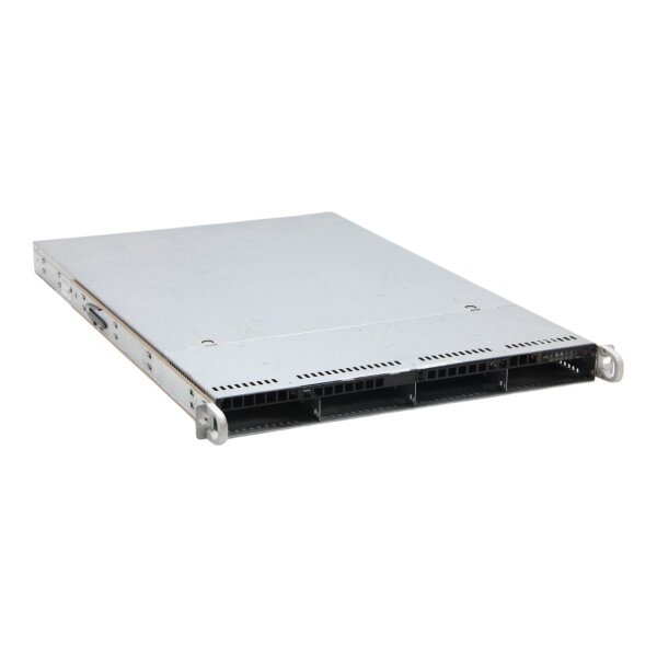 CSE-815 X9DRW-iF 2X XEON E5-2630 V2 32GB DDR3 ASR-6405E 4X LFF 1U Rack Server