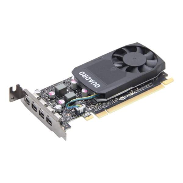 Quadro P1000 4GB GDDR5 PCIe 3.0 x16 0P0P1J 4x Mini-DP GPU Grafikkarte