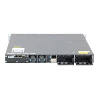 WS-C3560X-48T-S 48-Port RJ-45 Gigabit Managed Rack Switch + C3KX-NM-1G