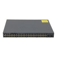 Catalyst WS-C2960X-48LPD-L V06 48-Port RJ-45 2x SFP+ 10GbE Layer 2 Switch