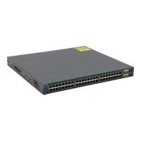 Catalyst WS-C3550-48-SMI 48-Port 10/100 RJ-45 2x GBIC Managed Switch