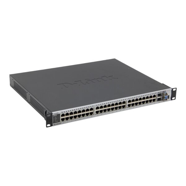 DGS-3420-52T 48-Port RJ-45 Gigabit 4x SFP+ 10GbE L2+ Managed Switch