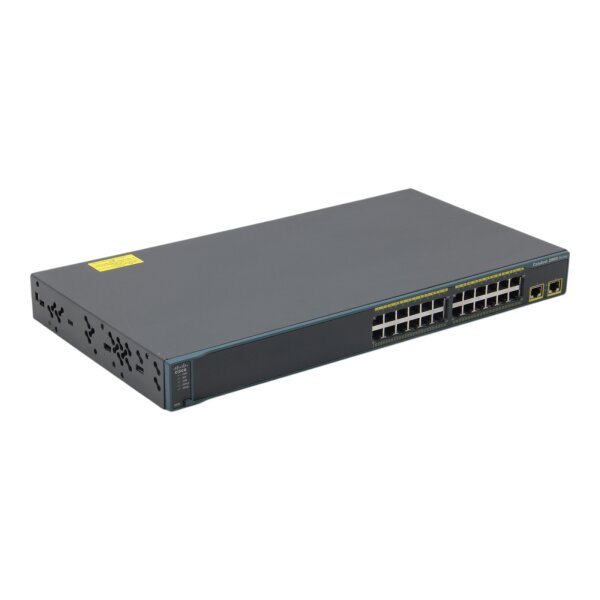 Catalyst WS-C2960-24TT-L V09 24-Port RJ-45 Gigabit Managed Rack Switch