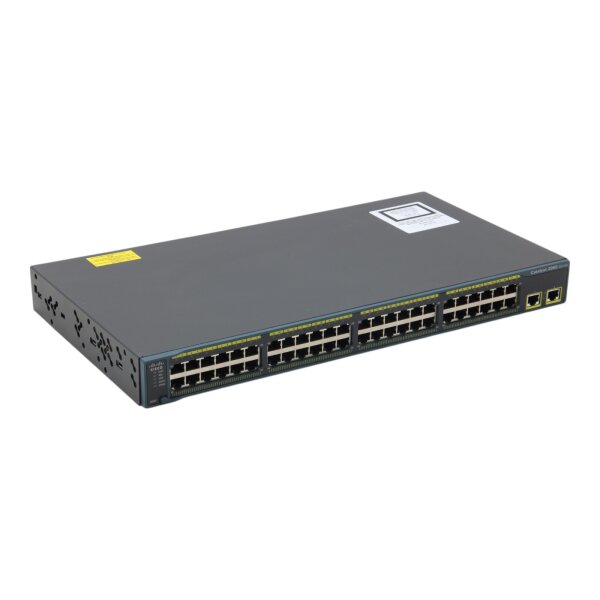 Catalyst WS-C2960-48TT-L V09 48-Port RJ-45 Gigabit Managed Rack Switch