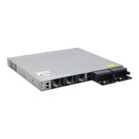 Catalyst WS-C3850-48F-L 48-Port PoE+ Red. PSU Gigabit Managed Rack Switch ohne Abdeckung / Ears