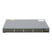 Catalyst WS-C2960S-48LPS-L 48-Port RJ-45 4x SFP PoE Managed Switch