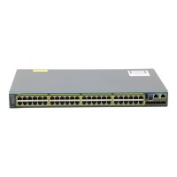 Catalyst WS-C2960S-48TS-L 48-Port RJ-45 4x SFP Managed Gigabit Switch