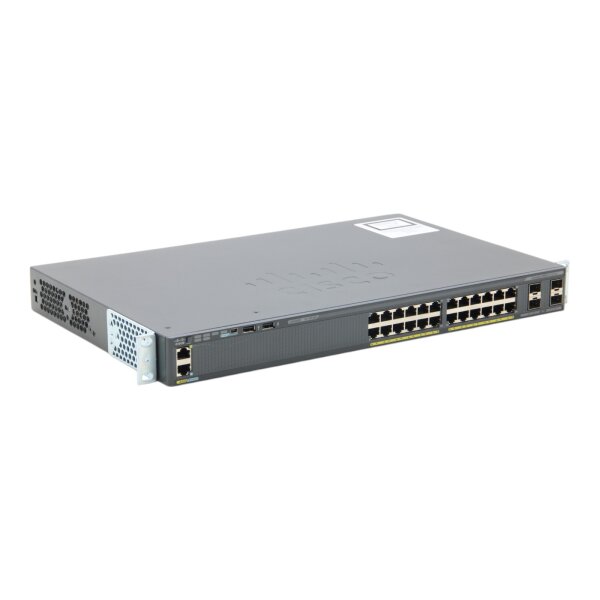 Catalyst WS-C2960X-24TS-L 24-Port RJ-45 4x SFP Gigabit Managed Switch