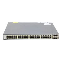 Catalyst WS-C3750E-48TD-S 48-Port Gigabit RJ-45 2x 10GbE Managed Switch