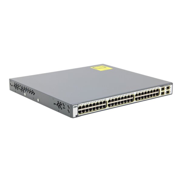 Catalyst WS-C3750G-48TS-S 48-Port RJ-48 4x SFP Gigabit Managed Switch