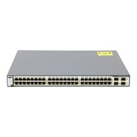 Catalyst WS-C3750G-48TS-S 48-Port RJ-48 4x SFP Gigabit Managed Switch