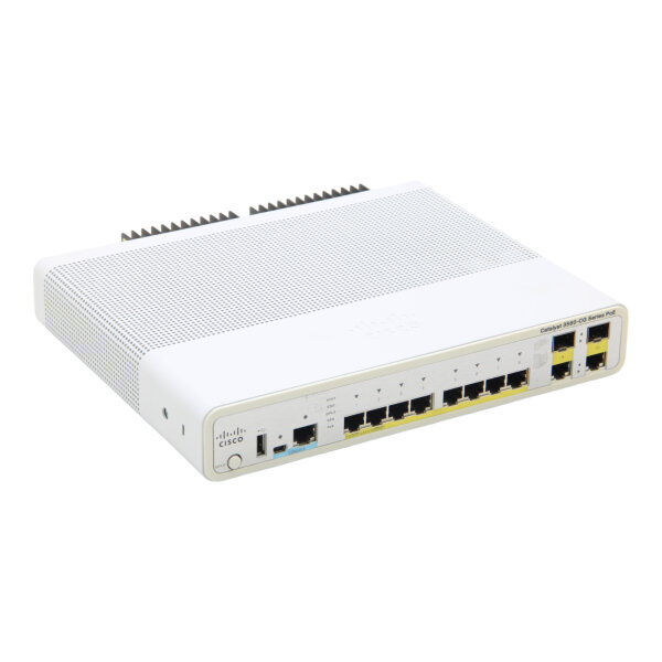 Catalyst WS-C3560CG-8PC-S 8-Port PoE+ 2x SFP Gigabit Ethernet Switch