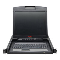 AP5717 17" 43.2cm Rack QWERTZ TouchPad USB KVM Konsole Monitor