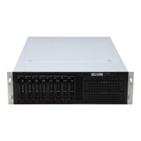 CSE-835 X9DAI 2x Xeon E5-2643 V2 32GB DDR3 Red. PSU 8X LFF Server