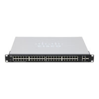 SF220-48P 48-Port RJ-45 10/100 PoE 375W 2x SFP Gigabit Managed Switch