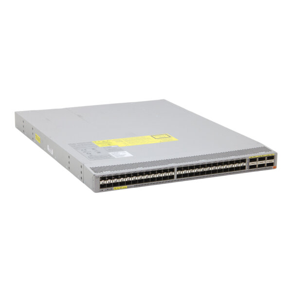 Nexus N9K-C9372PX-E 48-Port 1/10G SFP+ 6x 40G QSFP+ Red. PSU L3 Switch o. Rack Ears