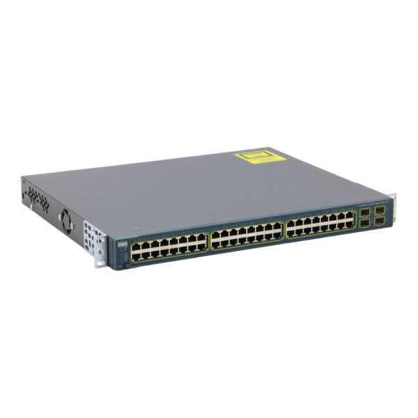 WS-C3560-48PS-S 48-Port Fast Ethernet PoE+ 370W 4x Gigabit SFP Switch