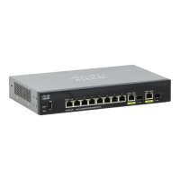 SG350-10P 74-102268-07 10-Port RJ-45 PoE 2x SFP Managed...