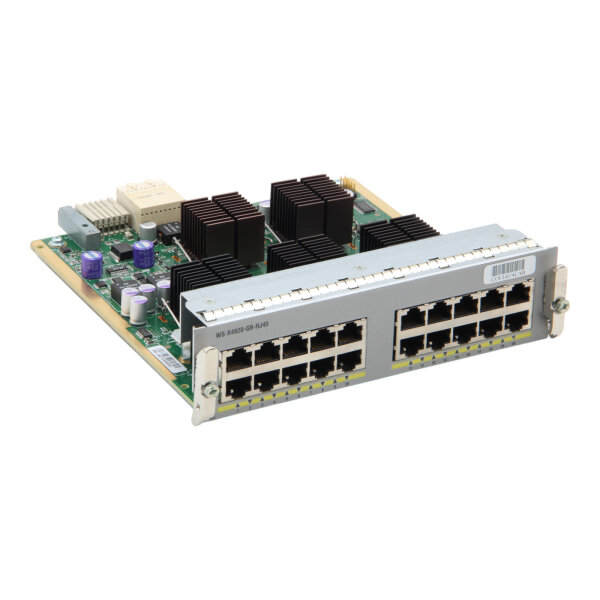 WS-X4920-GB-RJ-45 800-29748-05 20-Port RJ-45 Gigabit Switching Module