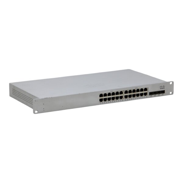 Meraki MS210-24P 600-58025-B 24-Port RJ-45 PoE+ 4x SFP Managed Switch
