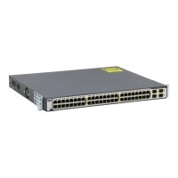 Catalyst 3750 WS-C3750-48PS-S 48-Port RJ-45 PoE 4x SFP...
