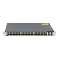 Catalyst 3750 WS-C3750-48PS-S 48-Port RJ-45 PoE 4x SFP...