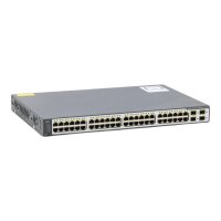 Catalyst WS-C3750V2-48PS-S  48-Port 4x SFP Gigabit...