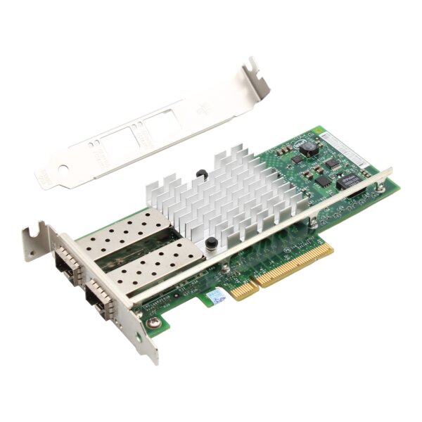 X520-SR2 10GbE SFP+ Dual Port PCIe Low- & Full Profile Network Adapter