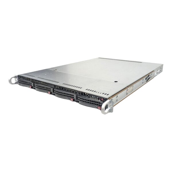 CSE-815 X11SSW-F E3-1240 V5 LSI 9341-4i 500W Red. PSU Rack Server