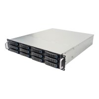 XJ1-20121-01 SAS 12G SFF-8644 12X LFF 2X PSU JBOD 2U Rack...