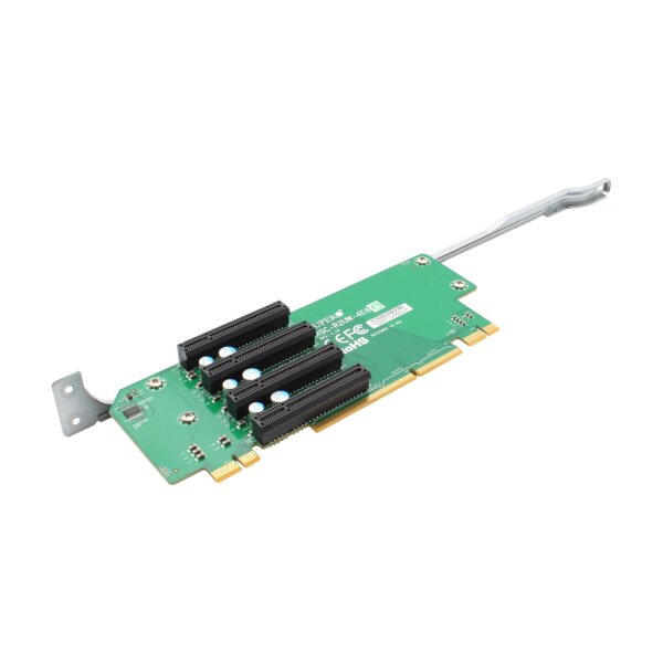 RSC-R2UW-4E8 Riser Card + Bracket Rev 1.10