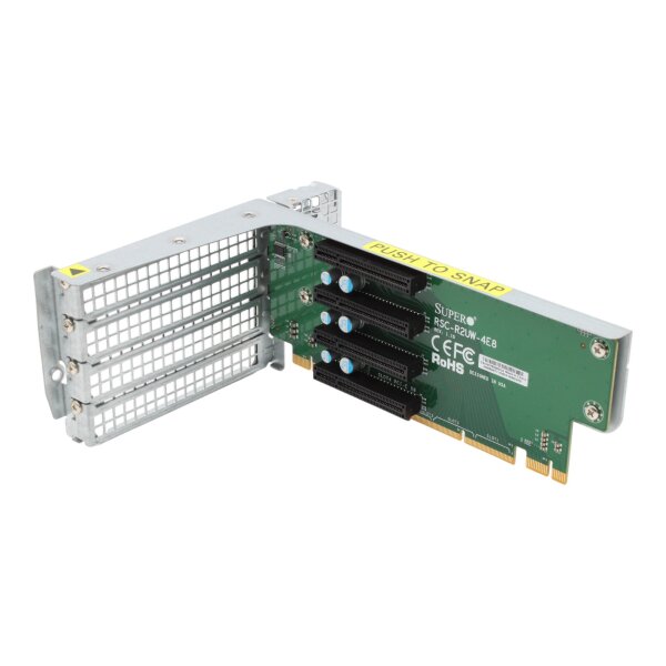 RSC-R2UW-4E8 Riser Card with Cage