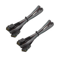 Internal MiniSAS-HD SFF-8643 (12G) to SFF-8087 Cable Kit...