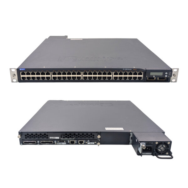 EX4200-48P 48-Port 1000MBit/s 2X XFP 10GbE PoE 930W L3 1U Rack Switch