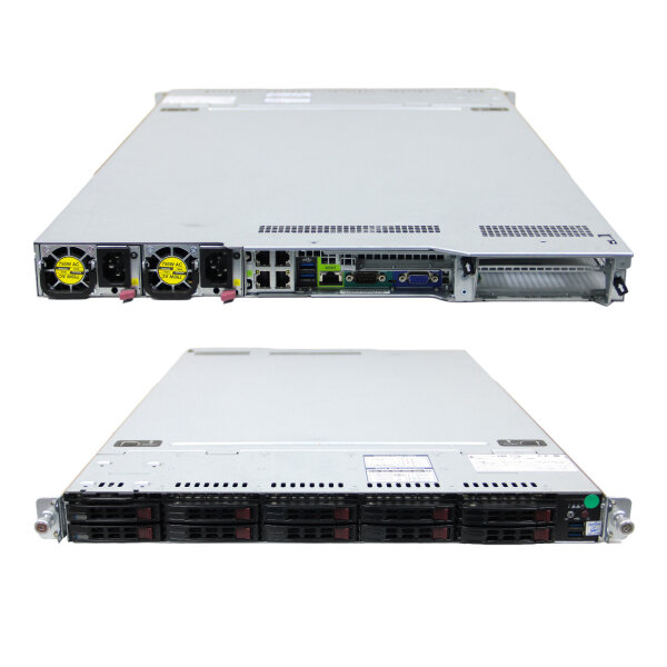 CSE-119 X10DRU-i+ 2X Xeon E5-2640 V3 4X 10GbE 10X 2,5" SFF Server